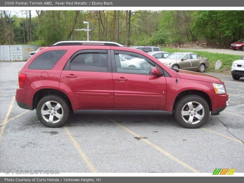 Fever Red Metallic / Ebony Black 2006 Pontiac Torrent AWD