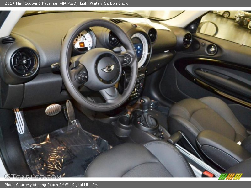 Light White / Carbon Black 2014 Mini Cooper S Paceman All4 AWD