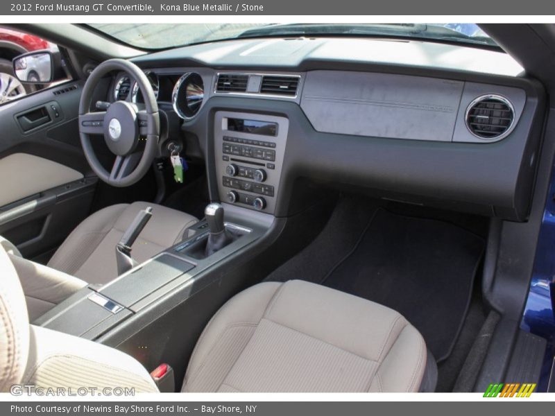 Dashboard of 2012 Mustang GT Convertible