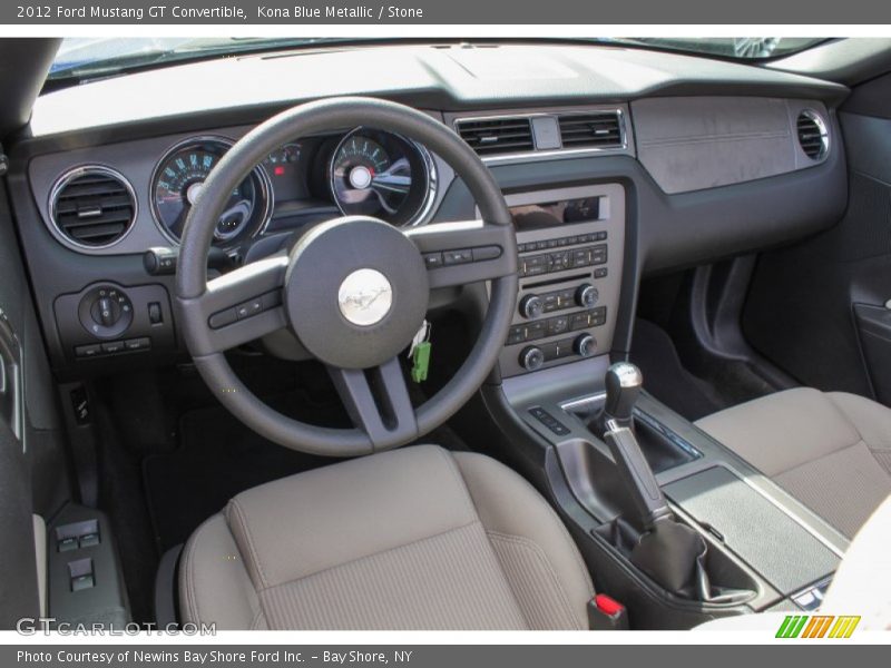 Stone Interior - 2012 Mustang GT Convertible 