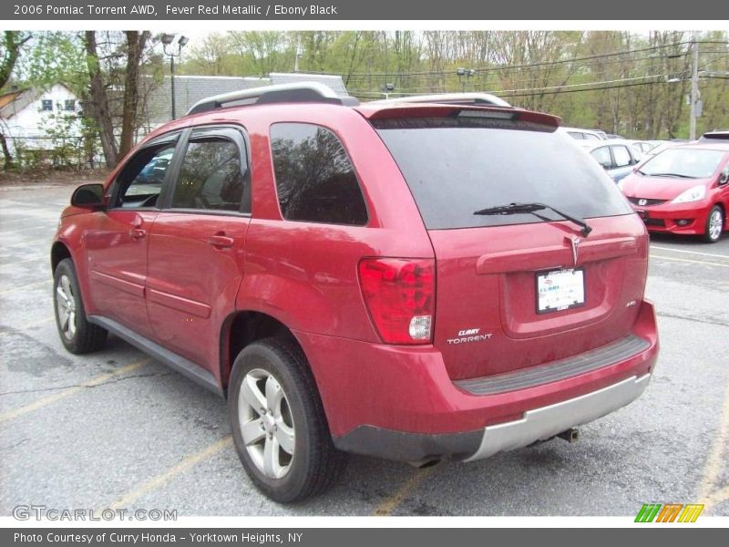 Fever Red Metallic / Ebony Black 2006 Pontiac Torrent AWD