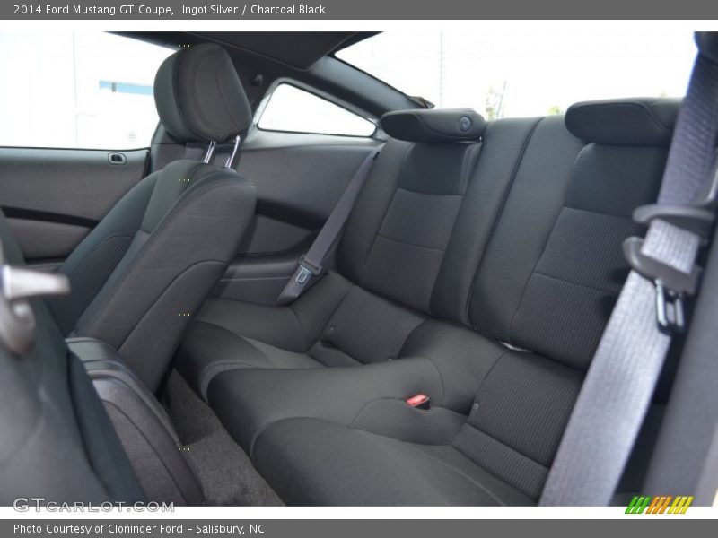 Ingot Silver / Charcoal Black 2014 Ford Mustang GT Coupe