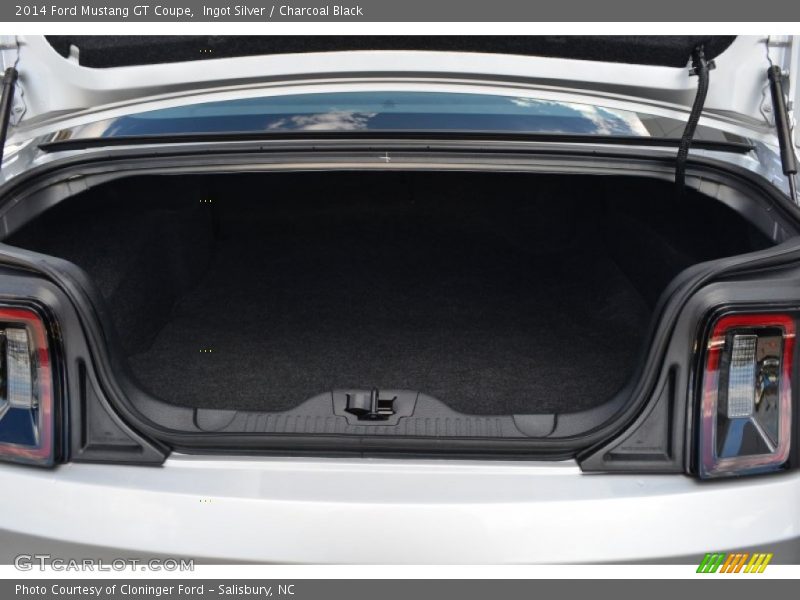 Ingot Silver / Charcoal Black 2014 Ford Mustang GT Coupe