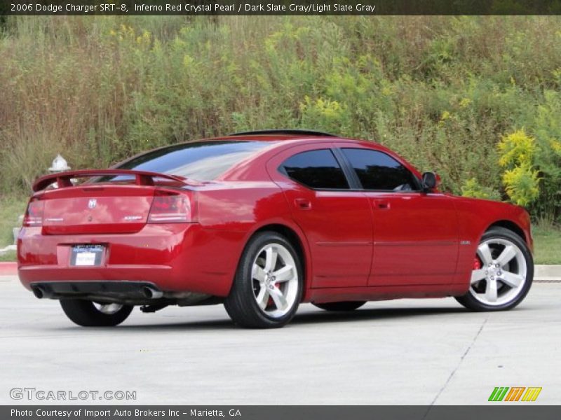 Inferno Red Crystal Pearl / Dark Slate Gray/Light Slate Gray 2006 Dodge Charger SRT-8