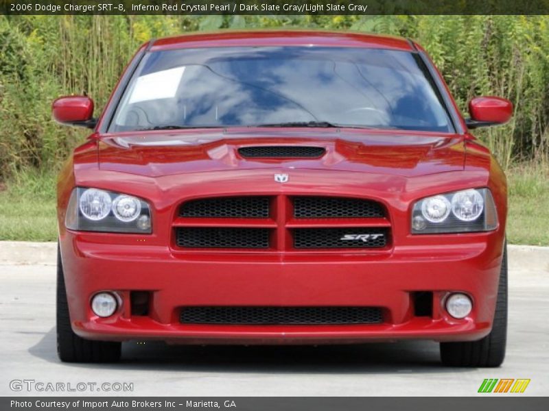 Inferno Red Crystal Pearl / Dark Slate Gray/Light Slate Gray 2006 Dodge Charger SRT-8