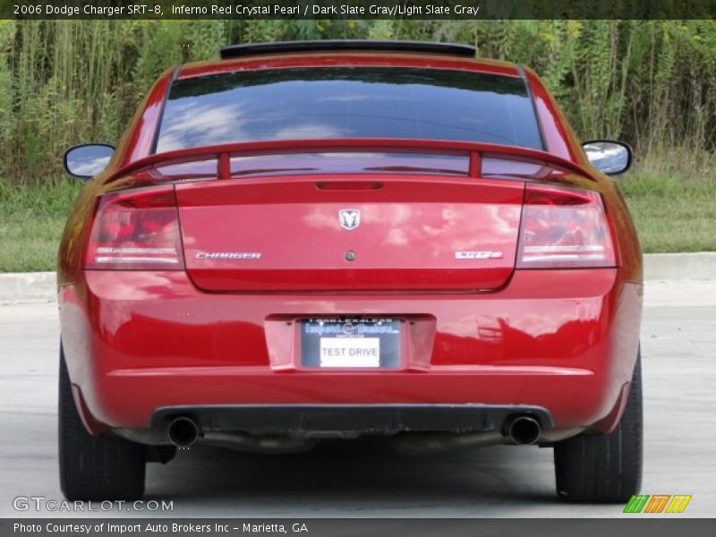 Inferno Red Crystal Pearl / Dark Slate Gray/Light Slate Gray 2006 Dodge Charger SRT-8