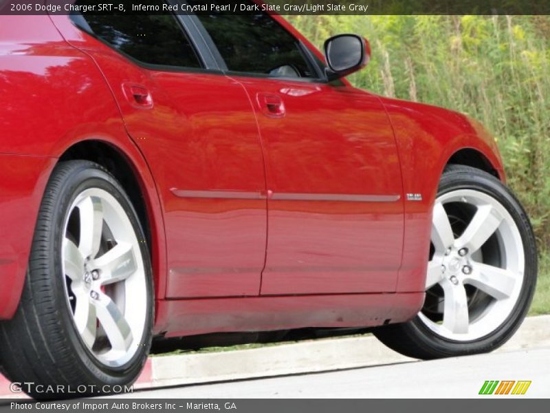 Inferno Red Crystal Pearl / Dark Slate Gray/Light Slate Gray 2006 Dodge Charger SRT-8