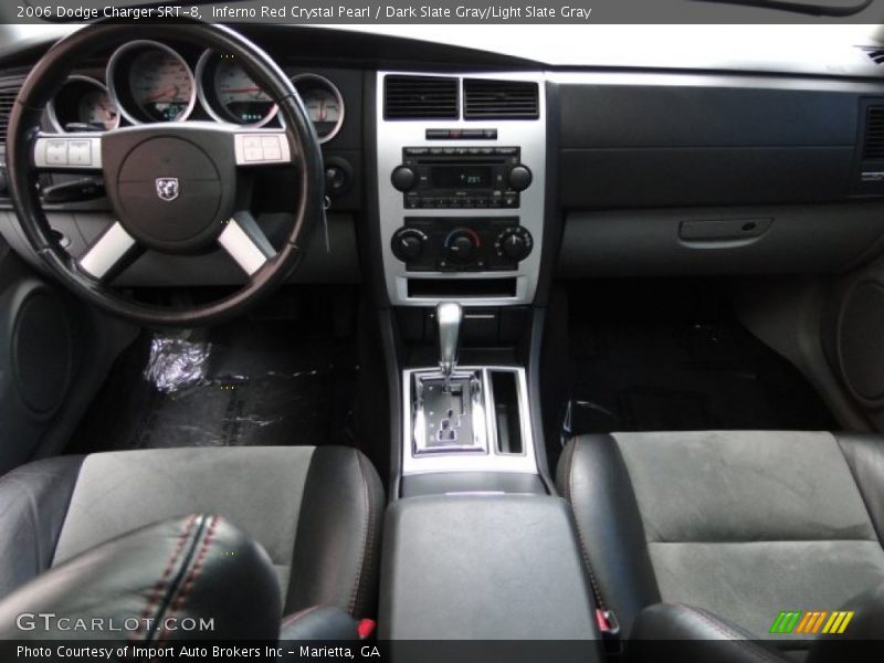 Inferno Red Crystal Pearl / Dark Slate Gray/Light Slate Gray 2006 Dodge Charger SRT-8