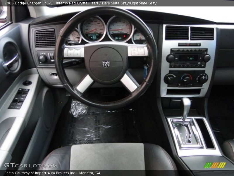 Inferno Red Crystal Pearl / Dark Slate Gray/Light Slate Gray 2006 Dodge Charger SRT-8