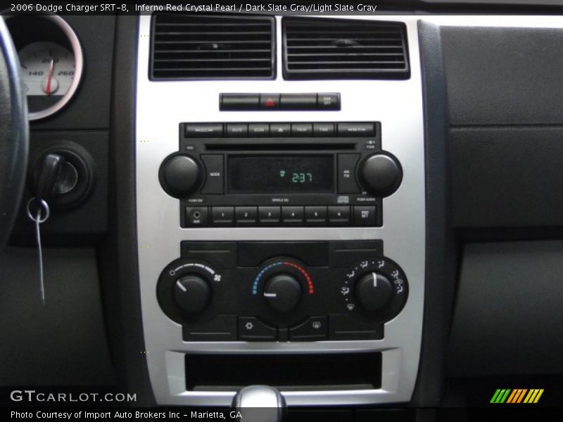 Inferno Red Crystal Pearl / Dark Slate Gray/Light Slate Gray 2006 Dodge Charger SRT-8