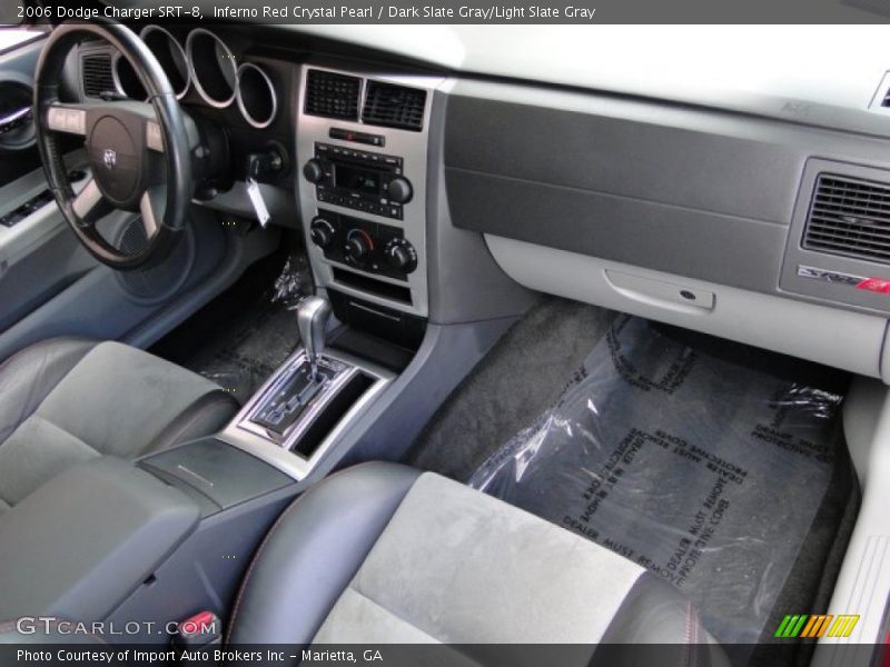 Inferno Red Crystal Pearl / Dark Slate Gray/Light Slate Gray 2006 Dodge Charger SRT-8