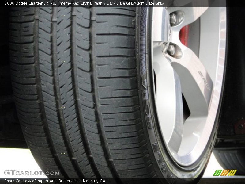 Inferno Red Crystal Pearl / Dark Slate Gray/Light Slate Gray 2006 Dodge Charger SRT-8