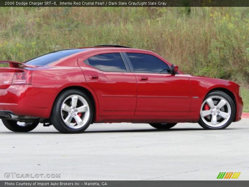 Inferno Red Crystal Pearl / Dark Slate Gray/Light Slate Gray 2006 Dodge Charger SRT-8