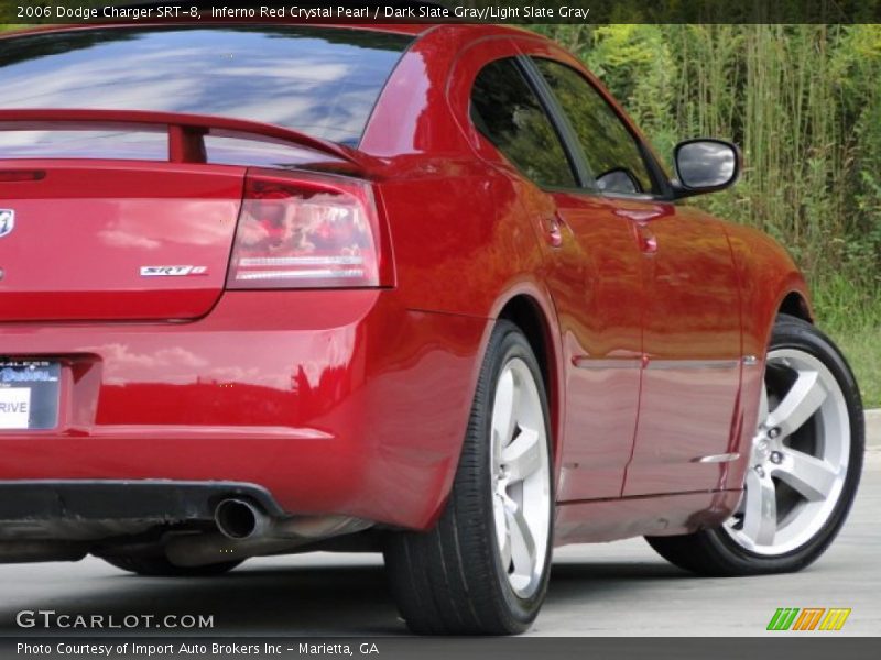 Inferno Red Crystal Pearl / Dark Slate Gray/Light Slate Gray 2006 Dodge Charger SRT-8