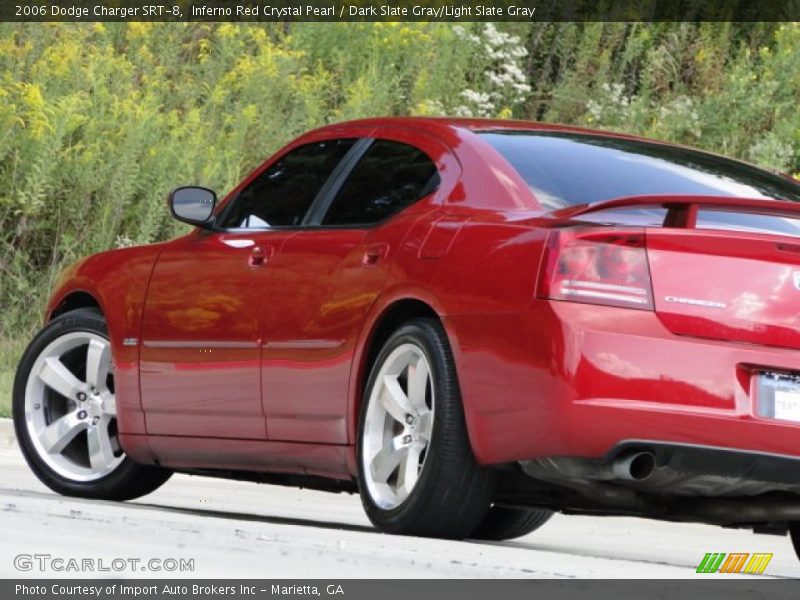 Inferno Red Crystal Pearl / Dark Slate Gray/Light Slate Gray 2006 Dodge Charger SRT-8