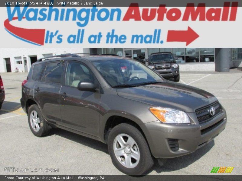 Pyrite Metallic / Sand Beige 2010 Toyota RAV4 I4 4WD