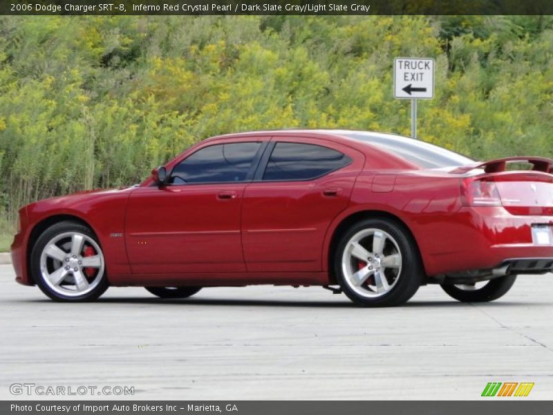 Inferno Red Crystal Pearl / Dark Slate Gray/Light Slate Gray 2006 Dodge Charger SRT-8