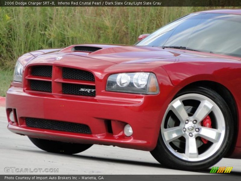 Inferno Red Crystal Pearl / Dark Slate Gray/Light Slate Gray 2006 Dodge Charger SRT-8