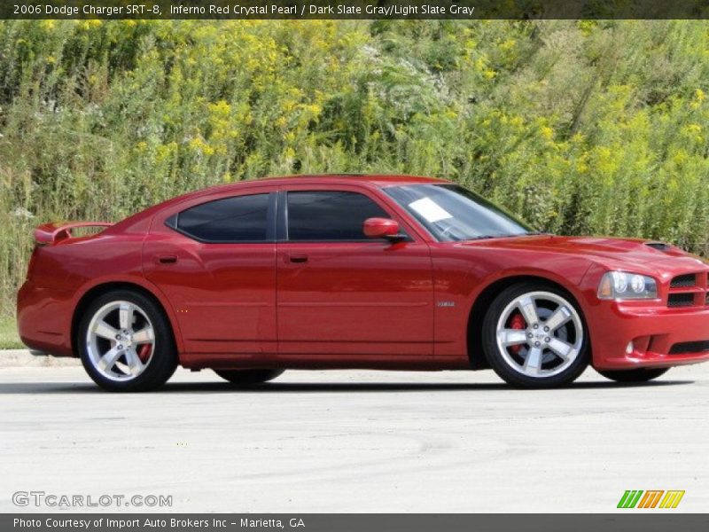 Inferno Red Crystal Pearl / Dark Slate Gray/Light Slate Gray 2006 Dodge Charger SRT-8