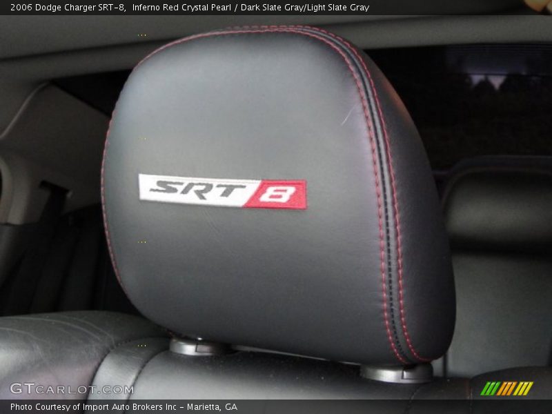 Inferno Red Crystal Pearl / Dark Slate Gray/Light Slate Gray 2006 Dodge Charger SRT-8