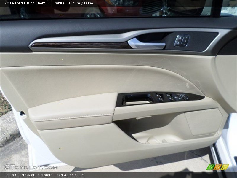 White Platinum / Dune 2014 Ford Fusion Energi SE