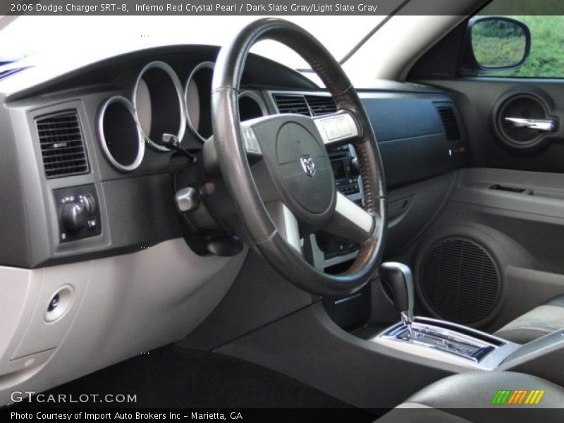 Inferno Red Crystal Pearl / Dark Slate Gray/Light Slate Gray 2006 Dodge Charger SRT-8
