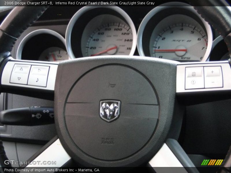 Inferno Red Crystal Pearl / Dark Slate Gray/Light Slate Gray 2006 Dodge Charger SRT-8