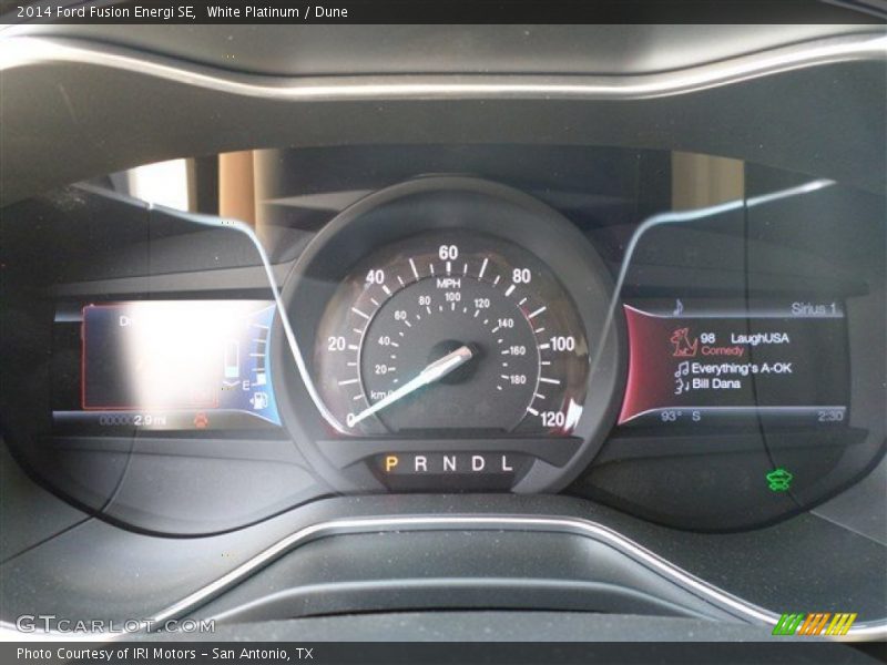  2014 Fusion Energi SE Energi SE Gauges