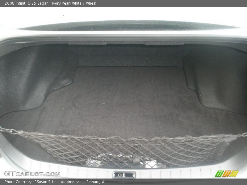 Ivory Pearl White / Wheat 2008 Infiniti G 35 Sedan