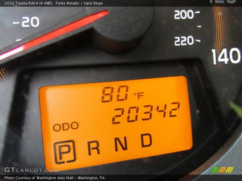 Pyrite Metallic / Sand Beige 2010 Toyota RAV4 I4 4WD