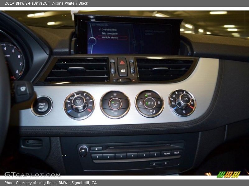 Controls of 2014 Z4 sDrive28i