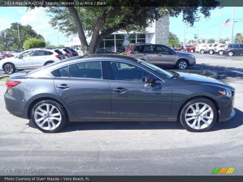 Meteor Gray Mica / Black 2014 Mazda MAZDA6 Touring