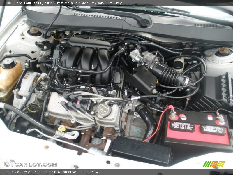 Silver Frost Metallic / Medium/Dark Flint Grey 2006 Ford Taurus SEL