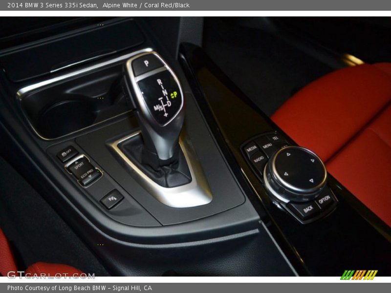Alpine White / Coral Red/Black 2014 BMW 3 Series 335i Sedan
