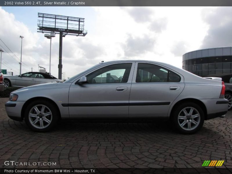 Silver Metallic / Graphite 2002 Volvo S60 2.4T