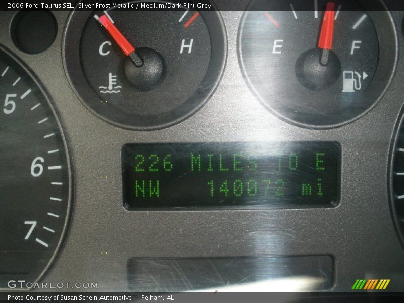 Silver Frost Metallic / Medium/Dark Flint Grey 2006 Ford Taurus SEL