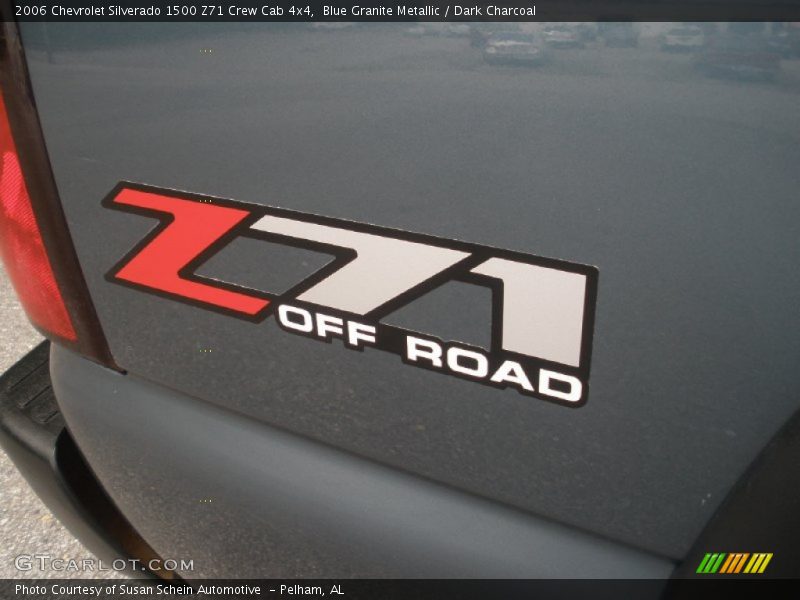 Blue Granite Metallic / Dark Charcoal 2006 Chevrolet Silverado 1500 Z71 Crew Cab 4x4