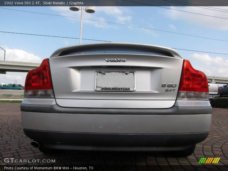 Silver Metallic / Graphite 2002 Volvo S60 2.4T