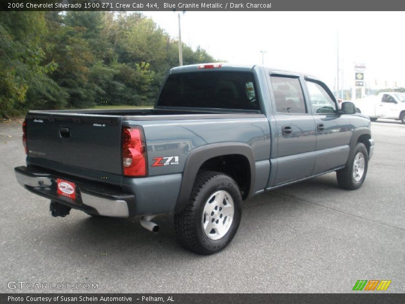 Blue Granite Metallic / Dark Charcoal 2006 Chevrolet Silverado 1500 Z71 Crew Cab 4x4