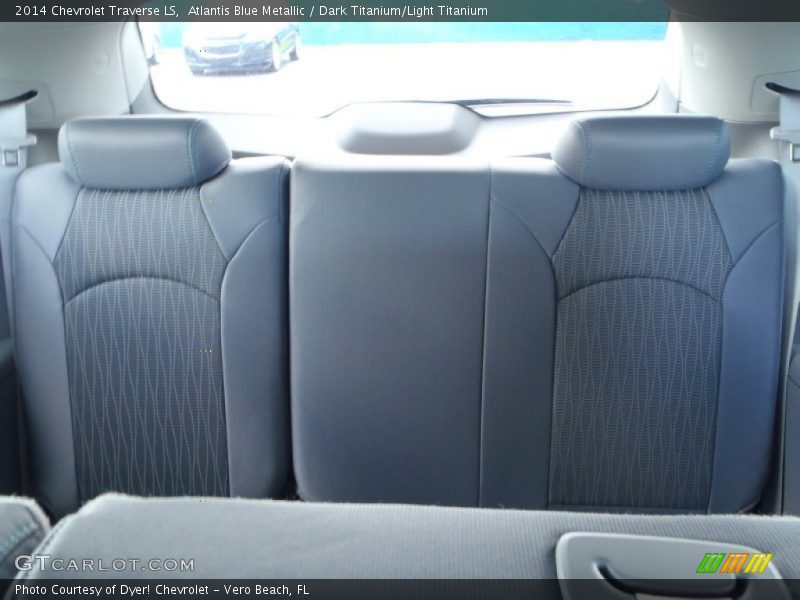 Atlantis Blue Metallic / Dark Titanium/Light Titanium 2014 Chevrolet Traverse LS