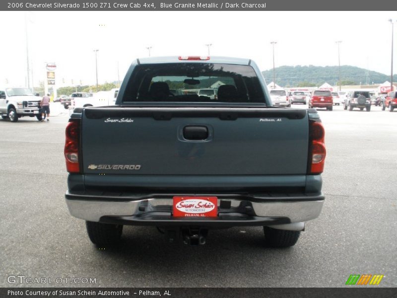 Blue Granite Metallic / Dark Charcoal 2006 Chevrolet Silverado 1500 Z71 Crew Cab 4x4