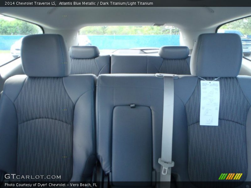 Atlantis Blue Metallic / Dark Titanium/Light Titanium 2014 Chevrolet Traverse LS