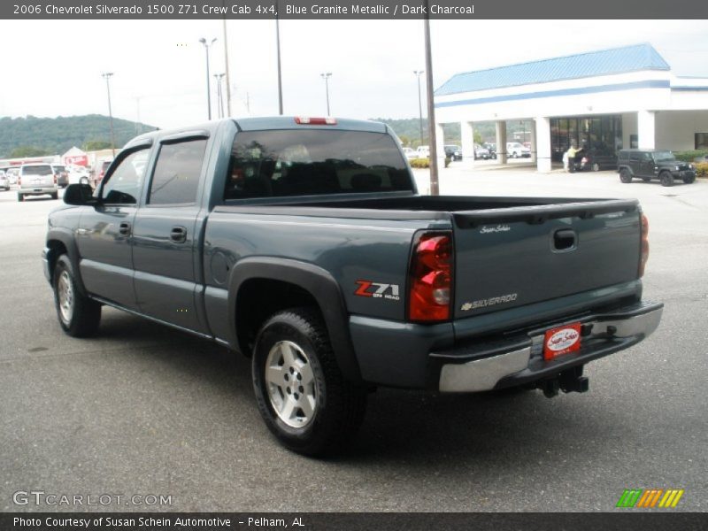 Blue Granite Metallic / Dark Charcoal 2006 Chevrolet Silverado 1500 Z71 Crew Cab 4x4