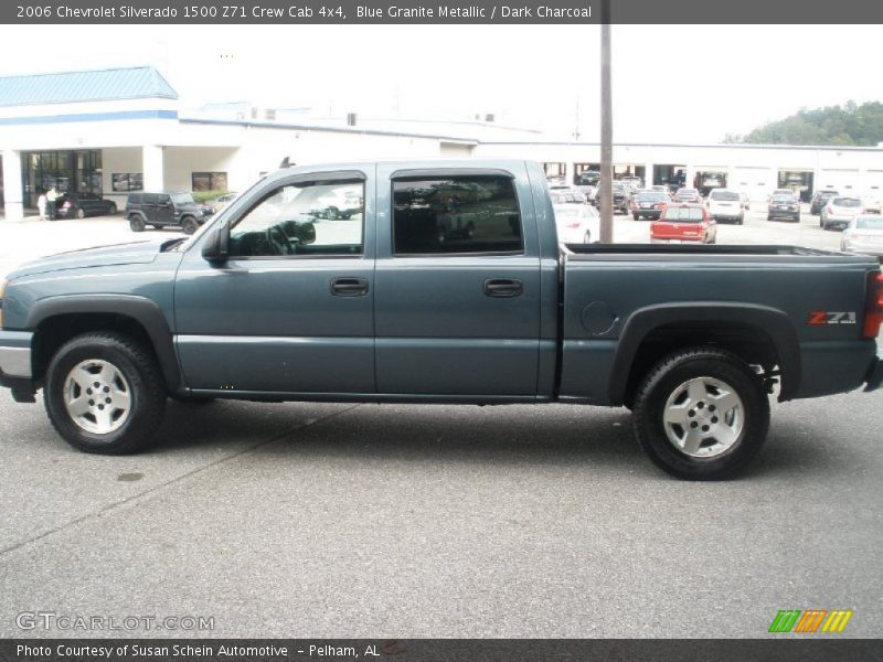 Blue Granite Metallic / Dark Charcoal 2006 Chevrolet Silverado 1500 Z71 Crew Cab 4x4