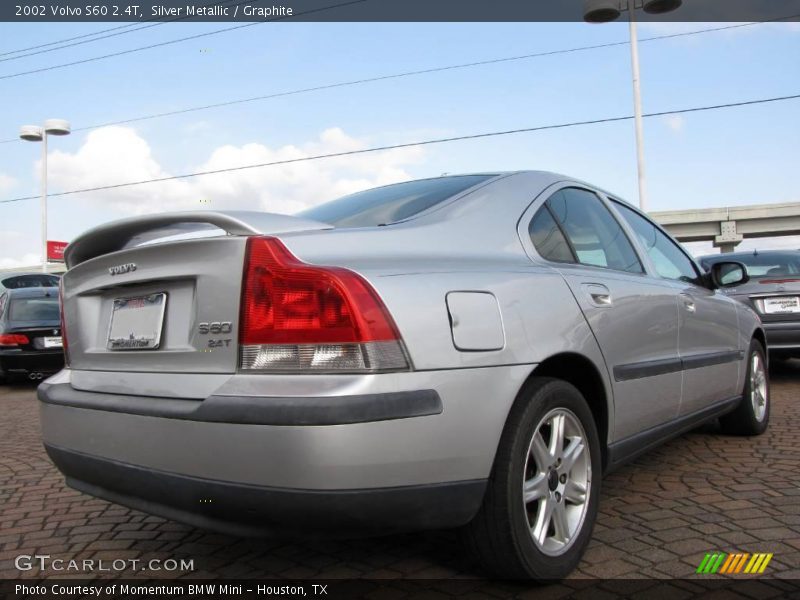 Silver Metallic / Graphite 2002 Volvo S60 2.4T