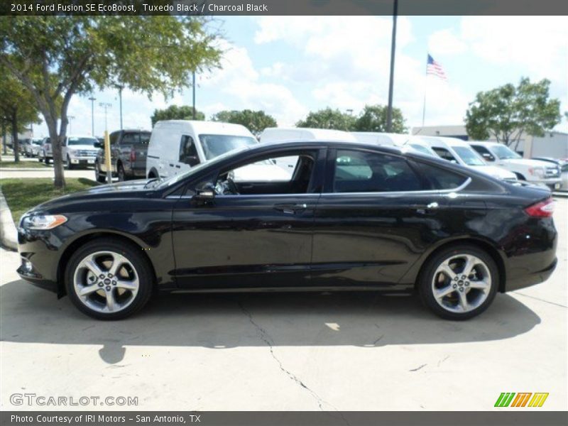 Tuxedo Black / Charcoal Black 2014 Ford Fusion SE EcoBoost