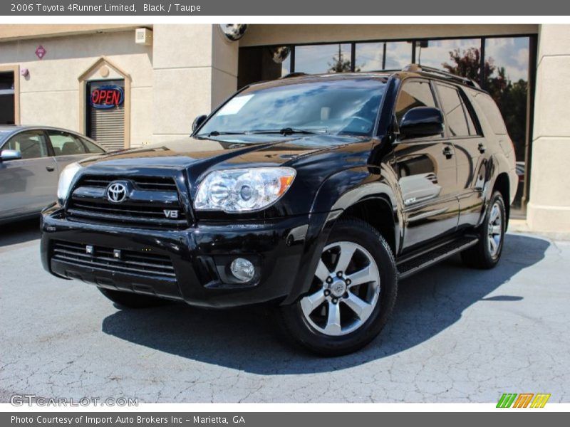 Black / Taupe 2006 Toyota 4Runner Limited