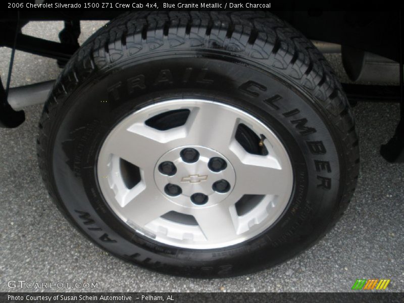 Blue Granite Metallic / Dark Charcoal 2006 Chevrolet Silverado 1500 Z71 Crew Cab 4x4