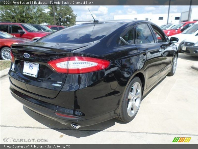 Tuxedo Black / Charcoal Black 2014 Ford Fusion SE EcoBoost