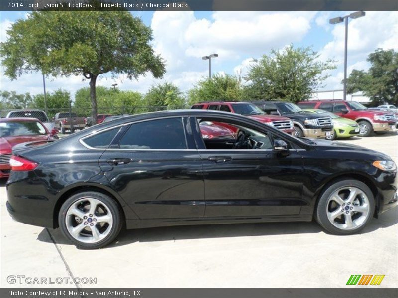 Tuxedo Black / Charcoal Black 2014 Ford Fusion SE EcoBoost
